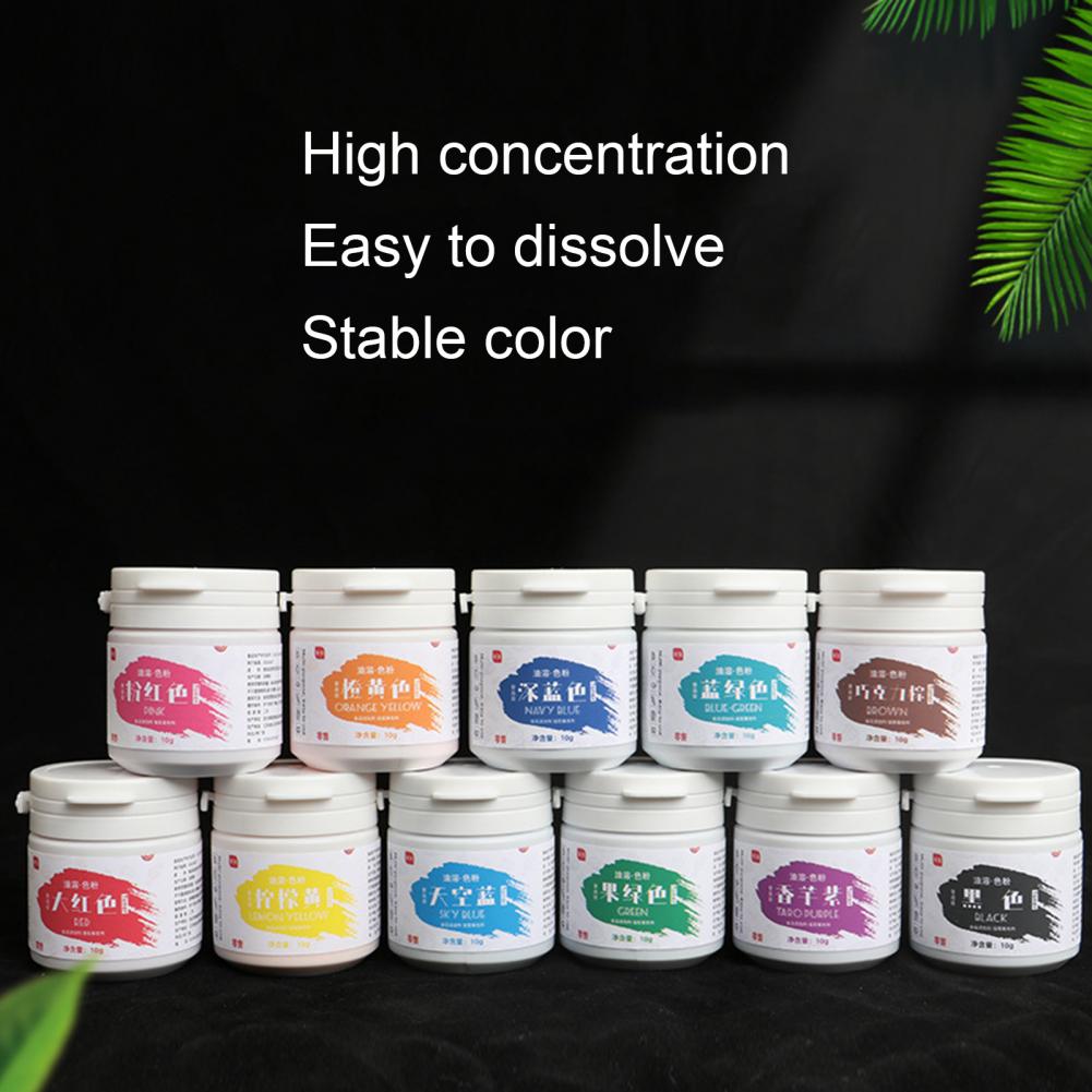 Polvere colorante colore stabile colorante alimentare polvere Mealy utilità sintetica commestibile torta pane cioccolato colorante in polvere
