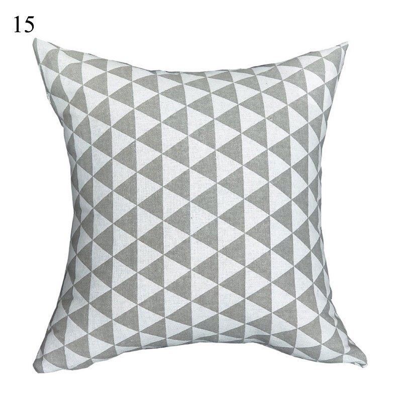 Housse de coussin carrée, taie d'oreiller, décoration de voiture, à la , fournitures pour la maison, 40x40cm: 15