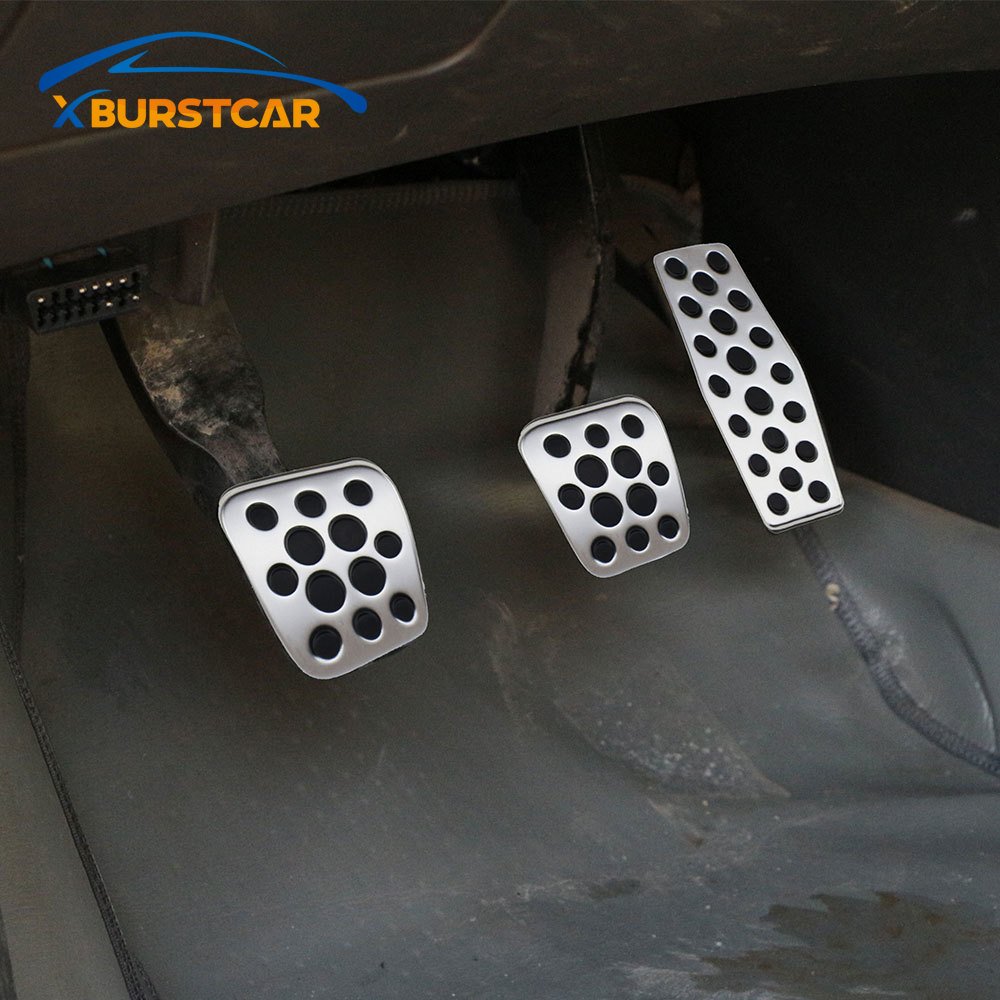 Xburstcar pedaal voet brandstof rem koppeling mt/at pedalen voor chevrolet cruze sedan hatchback opel mokka astra j insignia