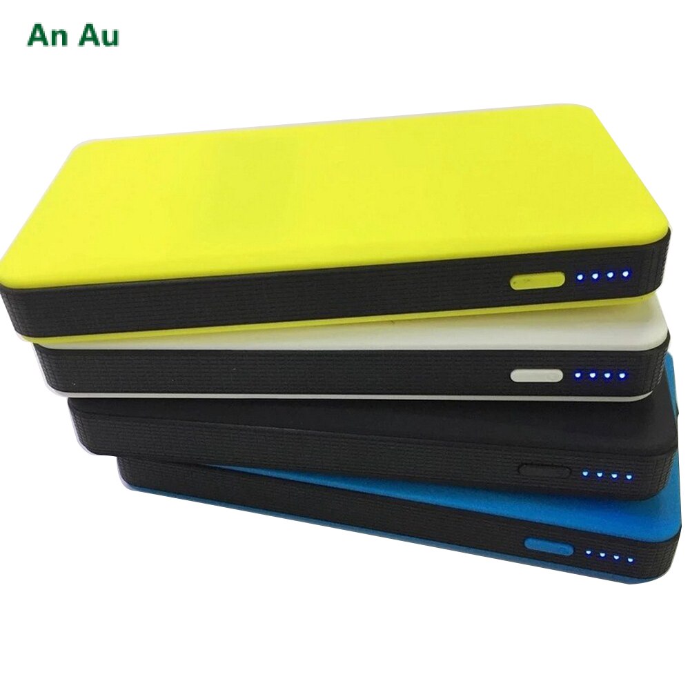 12V 20000Mah Auto Jump Starter Utral-Dunne Multifunctionele Power Bank Booster Draagbare Oplader Auto Outdoor noodstroomvoorziening
