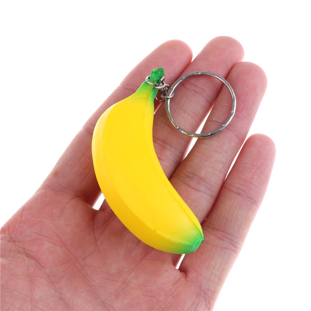 1pz Banana Squishy lento Aumento di Natale jumbo carlino canna Arredamento Viso Cinghie Del Telefono Del Pendente Spremere fatica di Stirata di Pannello per Bambini regali