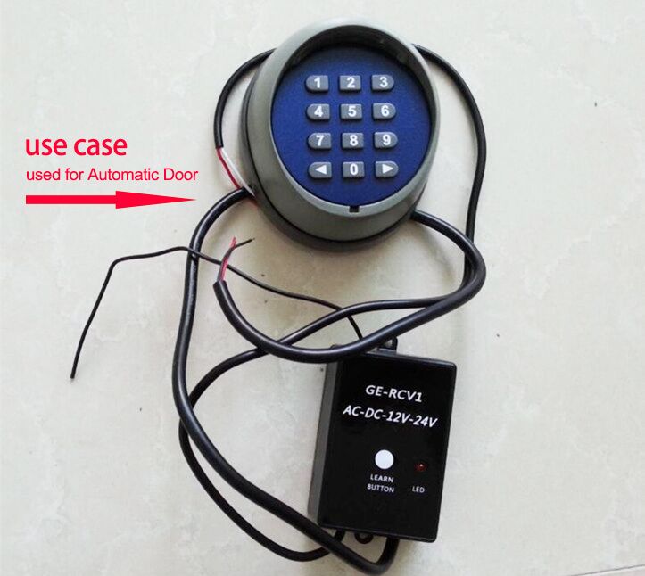 Chisung Wireless Keypad used for Automatic Door