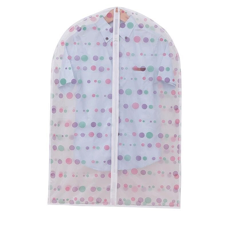 PEVA couverture de rangement pour vêtements | Stockage à domicile, vêtements suspendus, vêtements robe vêtements manteau couverture de protection, organisateur garde-robe vêtements suspendus: C / 60X110CM