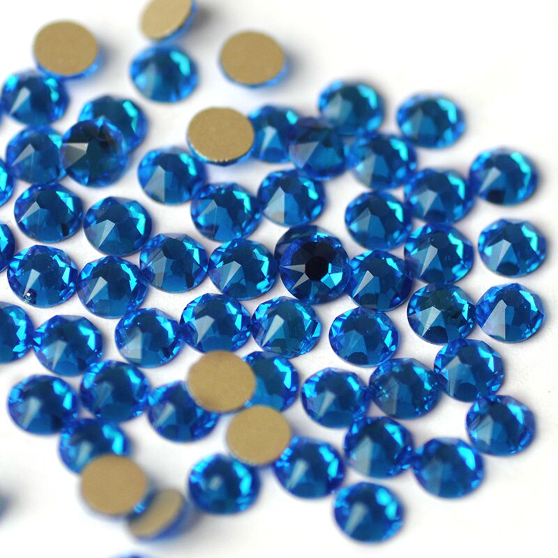 YANRUO 2088NoHF All Sizes Capri Blue Strass Non Ho... – Vicedeal