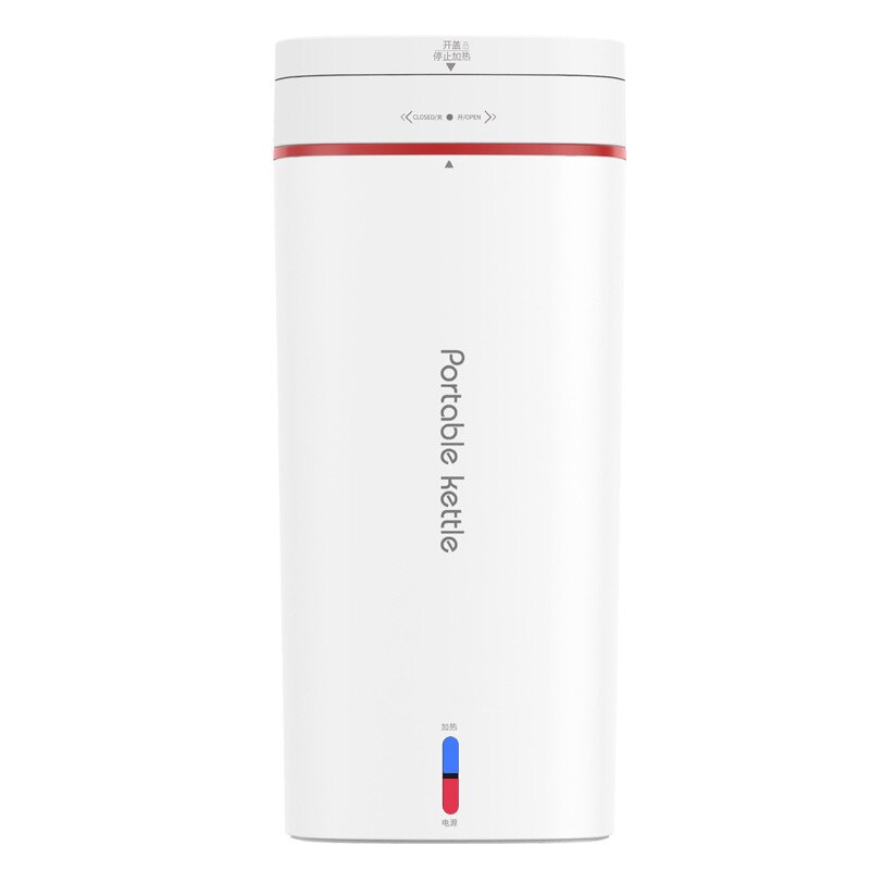 500ML Portable Fast Boiling Water Kettle 110V-240V Travel Outdoor Electric Kettle Water Heater Insulable Water Boiler