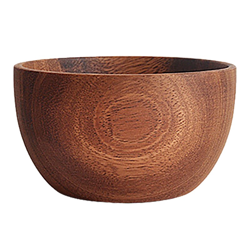 Houten Saladeschaal - Acacia Houten Snackkom - Serveerkom Voor Fruit Salades Snacks 17 5 4cm