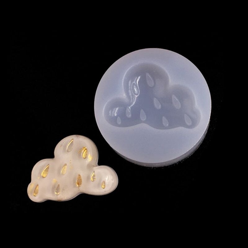 Resin Silicone Molds DIY Crystal Epoxy Mold Small Earrings Stud Epoxy Resin Making Mould Pendant Bear Dinosaur Goldfish Shell: 14