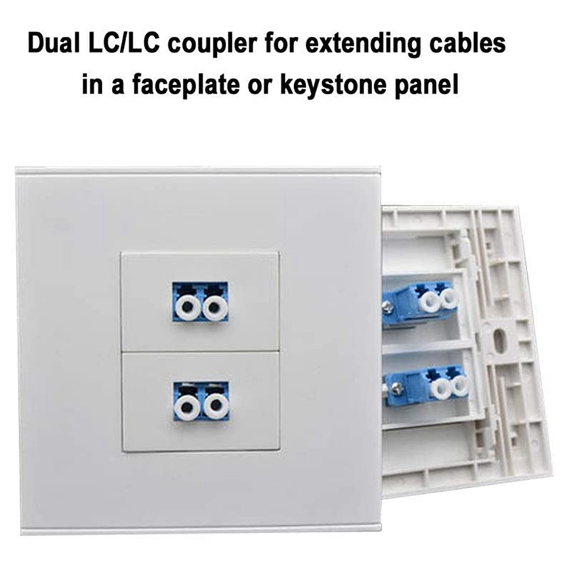 Schlussstein LC Faser Stecker