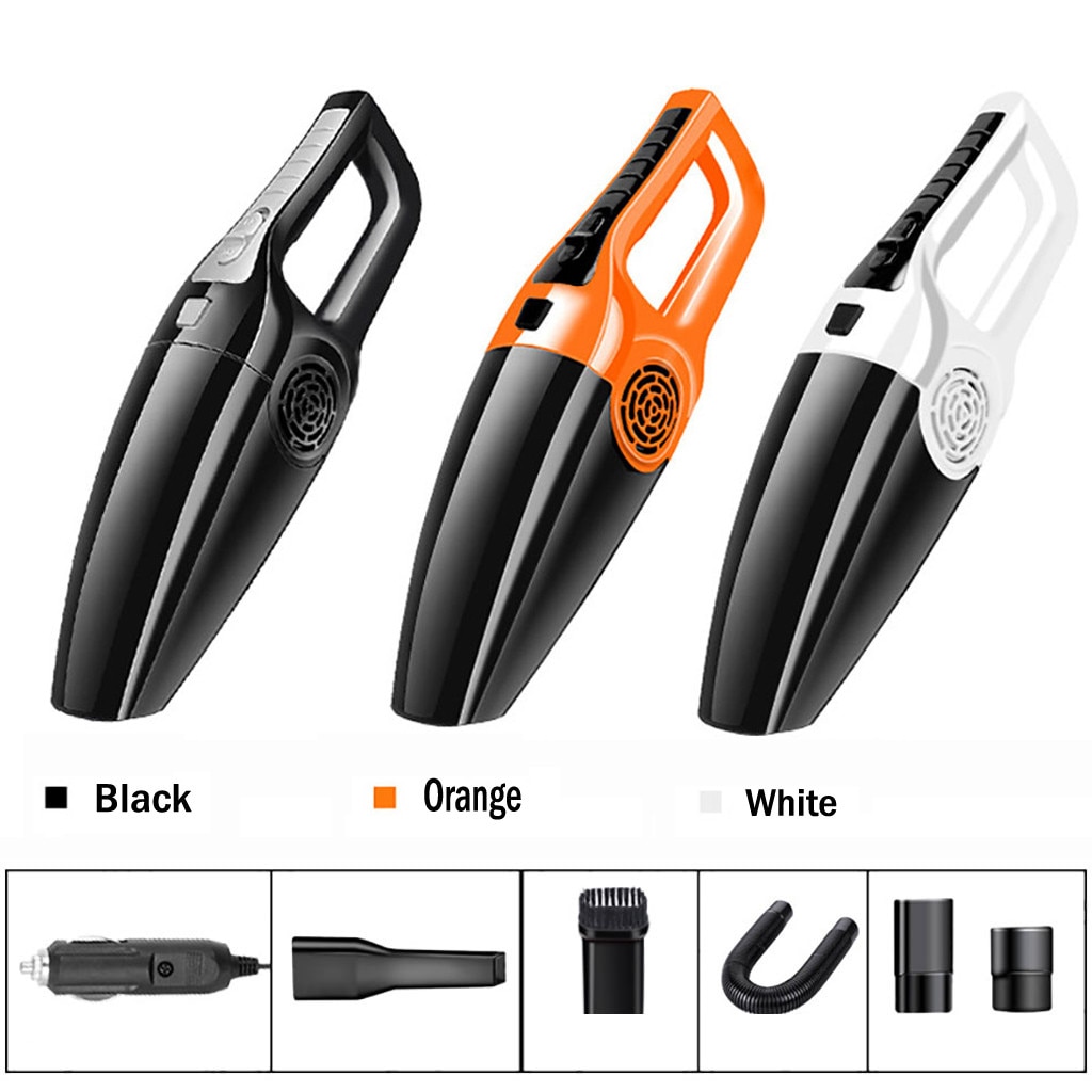 kongyide car vacuum cleaner Handheld 12V 120W Strong Suction Vacuum Cleaner For Car Wet&Dry Dual Use Spare Filter Vacuum Cleaner