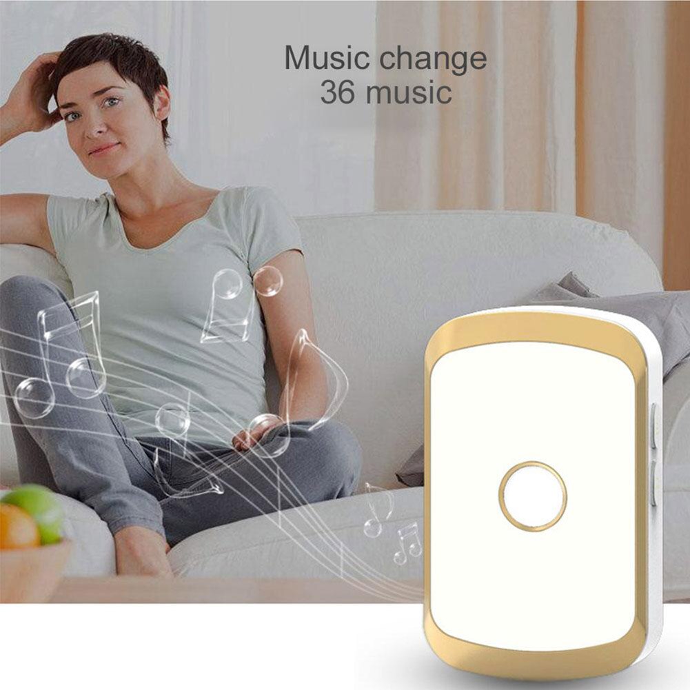 Smart Home Wireless Doorbell Waterproof 300 M Remote EU UK US Plug Smart Door Bell Intelligent Wifi Doorbell Receiver