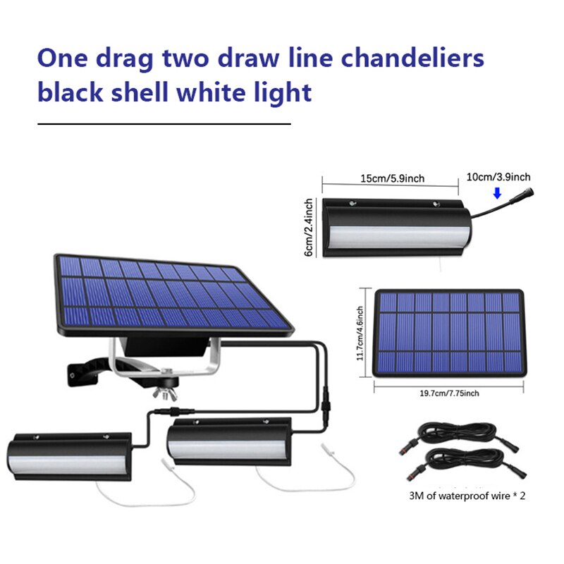 LED Solar Pendant Lights Indoor Outdoor Auto On Of... – Vicedeal