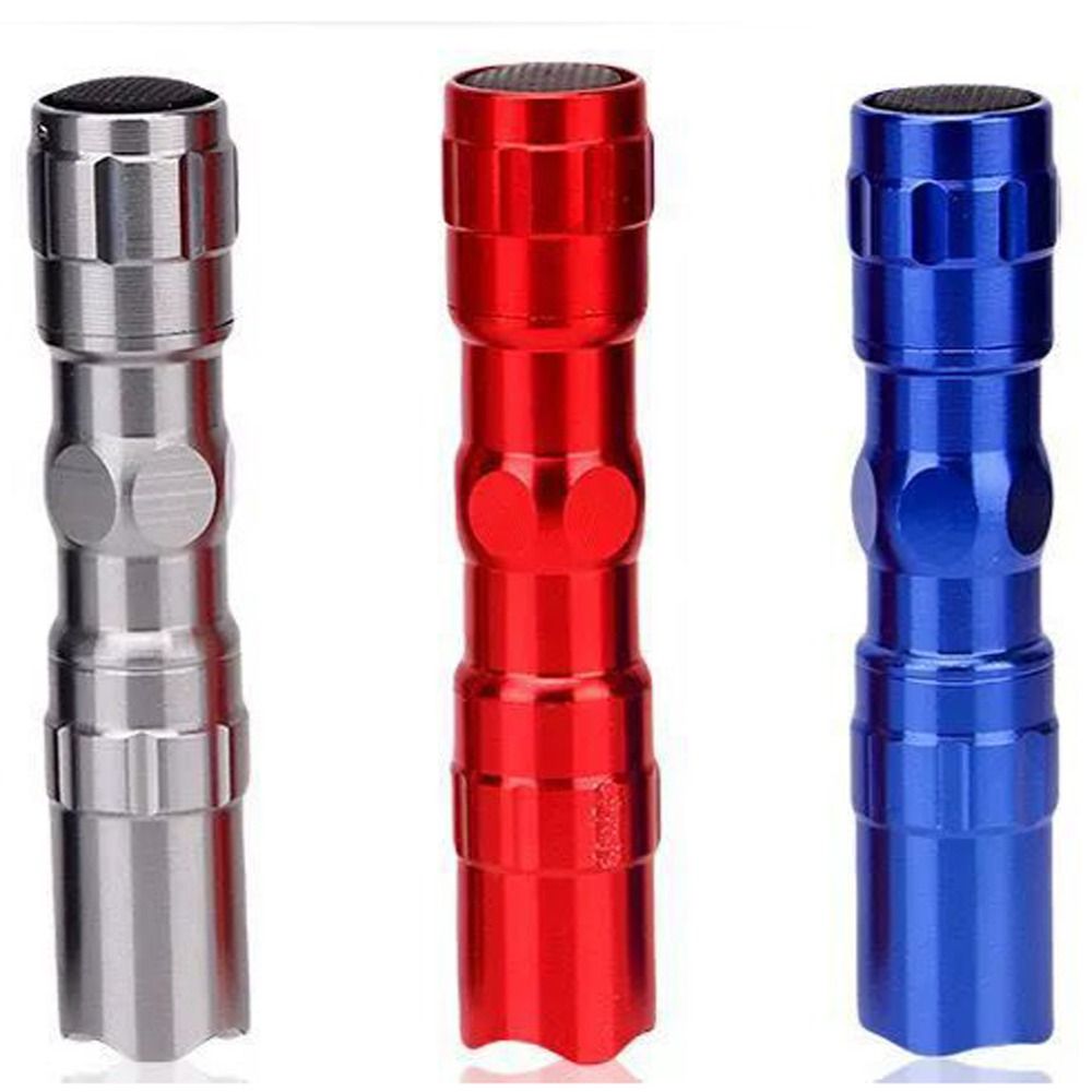 Waterproof Use Battery For Camping Hiking Tools LED Mini Flashlight Touch Flash Light Outdoor Flashlight Portable Flashlight