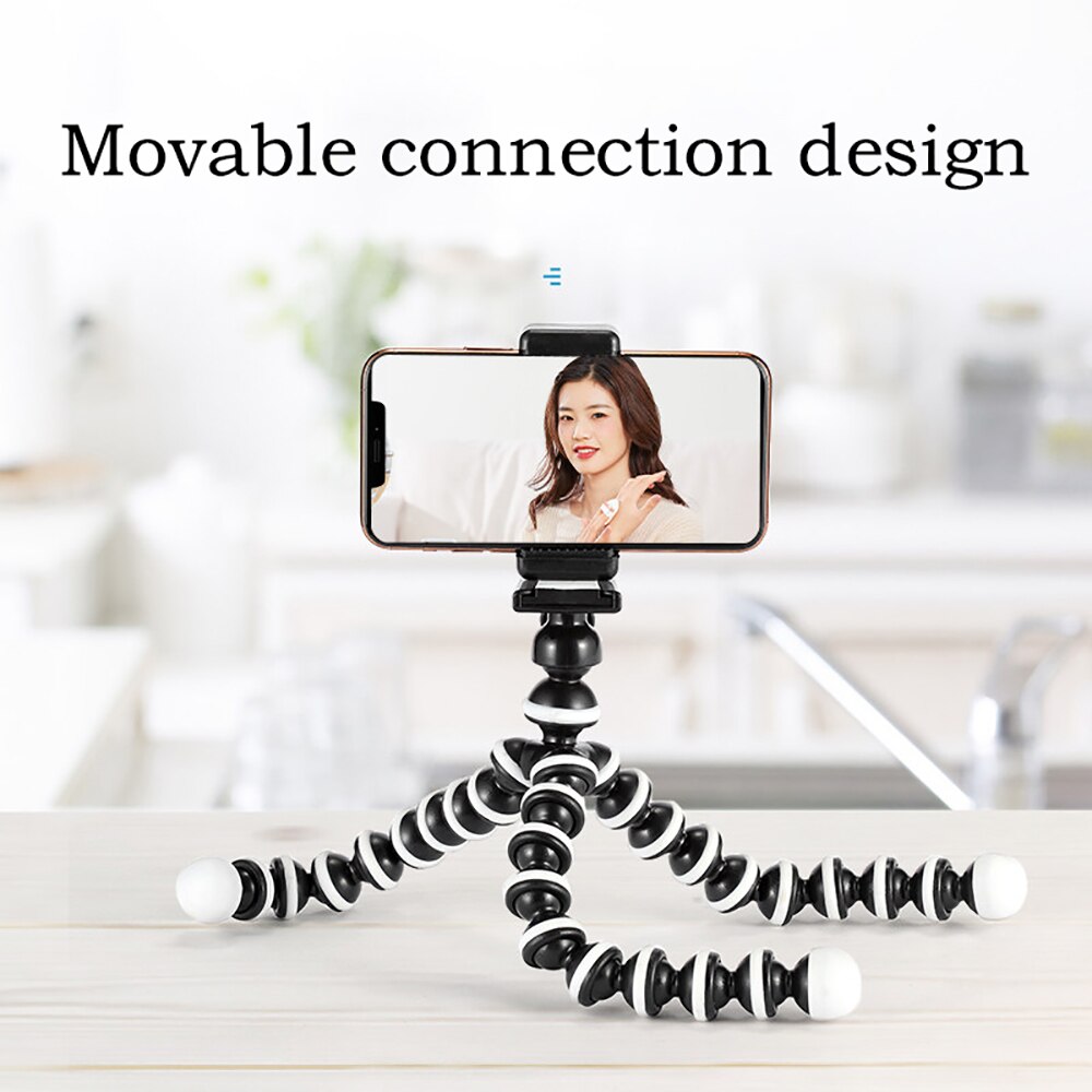 Mini Octopus Tripod Holder Universal Smartphone Sports Camera Stand With Clip Mobile Phone Tripod Gorillapod For iPhone Huawei