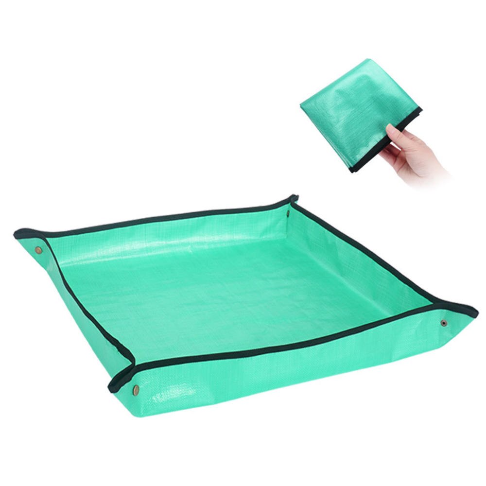 68CM/100CM esterilla de jardinería reutilizable PE, esterilla de jardinería verde, almohadilla de jardinería, planta, balcón, alfombrilla de flores súper ligera, tapete de jardín