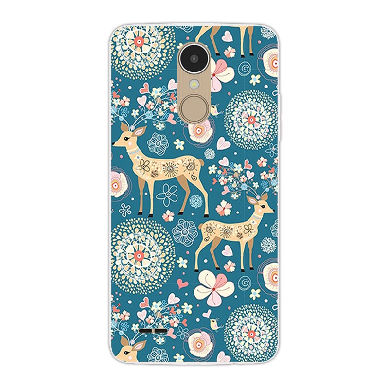Deksel til lg  k8 eu versjon koffert giraff silikon mykt tpu skall til lg  k8 bakdeksel fundas lg  x240 capa: 08