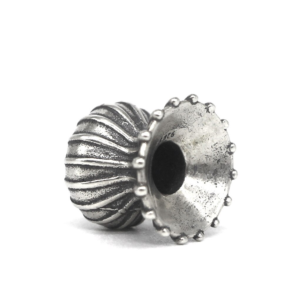 Visco genuíno 925 prata esterlina cápsula de vida spacer rolha charme talão caber europeu troll 3.0mm pulseira jóias