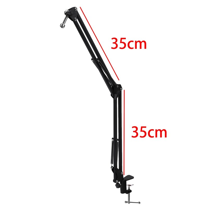 Soporte de brazo de tijera para micrófono, soporte de sobremesa de 75cm de alto, soporte de suspensión para micrófono USB, para Blue Yeti Pro