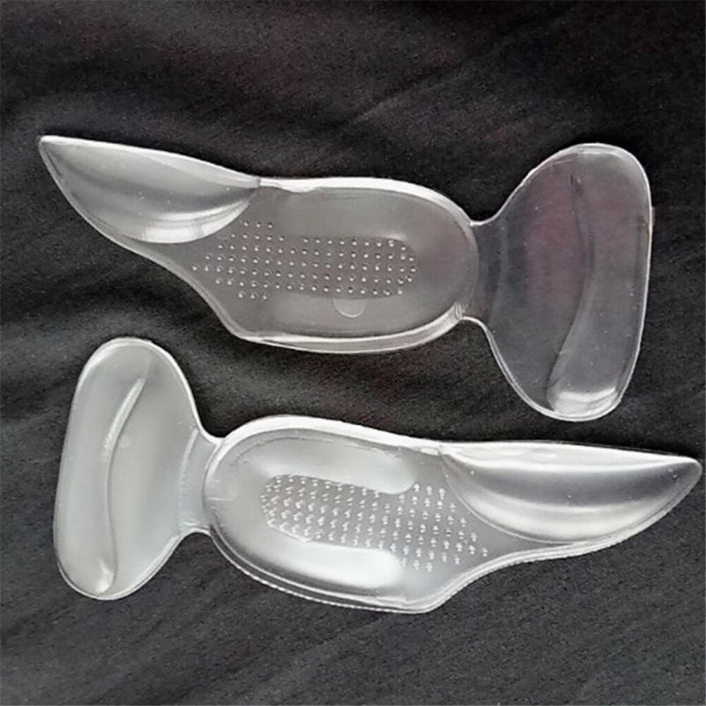 Forros transparentes de Gel de silicona para talón, novedad en actualización, pegatinas Para tacones traseras tres en uno, resistentes al talón, plantillas para zapatos