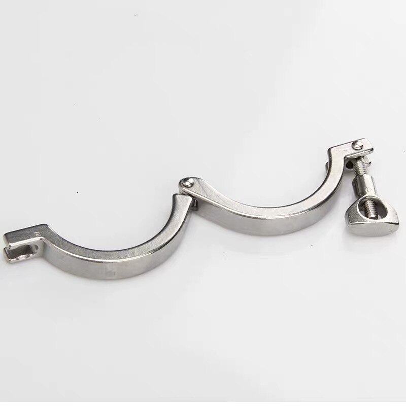 1 stk 1 &quot;  - 10 &quot; 304 sanitære armaturer i rustfrit stål eller /d 25mm-268mm tri-klemmeklemmer kløver til hjemmebrygget dagbogsprodukt