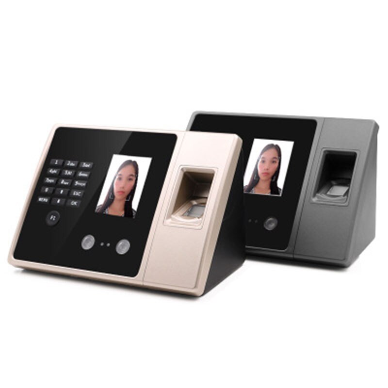 Face Time Attendance Machine Face Fingerprint Recognition Time Attendance Machine English Korean Korean Time Attendance Machine