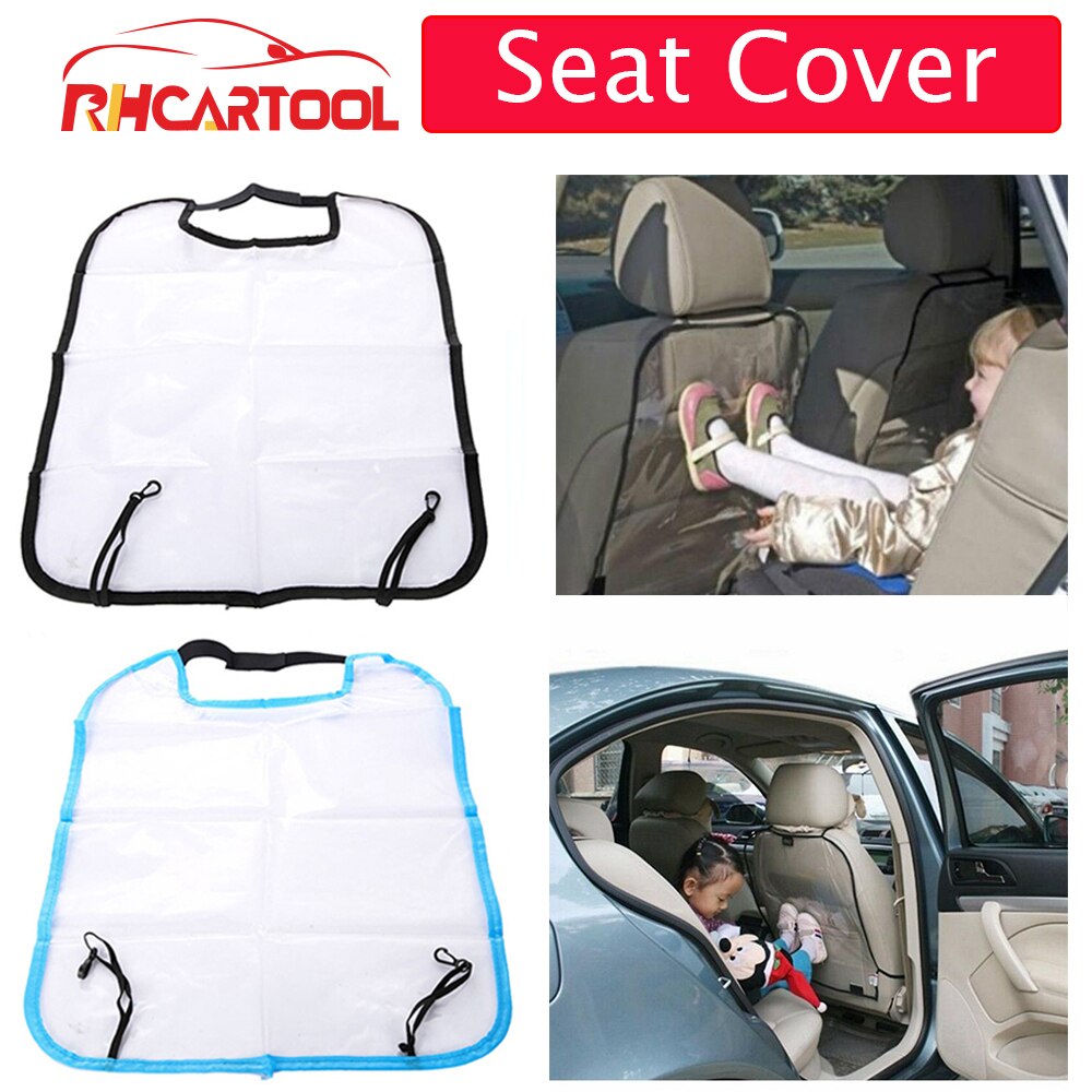 Car Seat Back Cover Protector For Kids Children Baby Kick Mat Car Accessories Hanging Interior Anti-Kick Mud Clean Protection