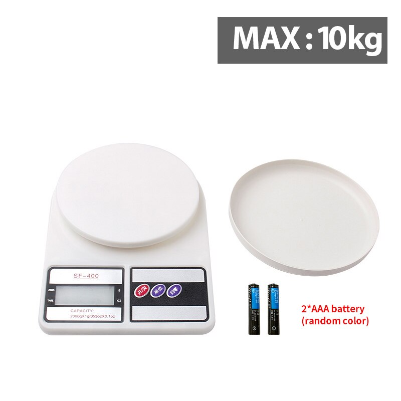 Balance de Cuisine numérique pour les aliments, traditionnelle, de précision, en grammes et en onces, avec bol, pesée de 0.1g: 1g-10kg