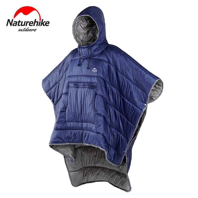 Naturehike H150 Schlafsack Ultraleicht kompakt Baumwolle Umschlag Sommer draussen Wandern Reise Schlafsack Camping Schlafsack: Marine