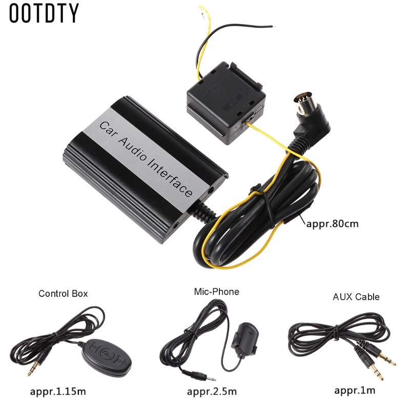 Car Bluetooth Kits MP3 Musik AUX Adapter Car Audio Interface CD Sound Für Volvo HU-serie C70 S40/60/80 V40 V70 XC70