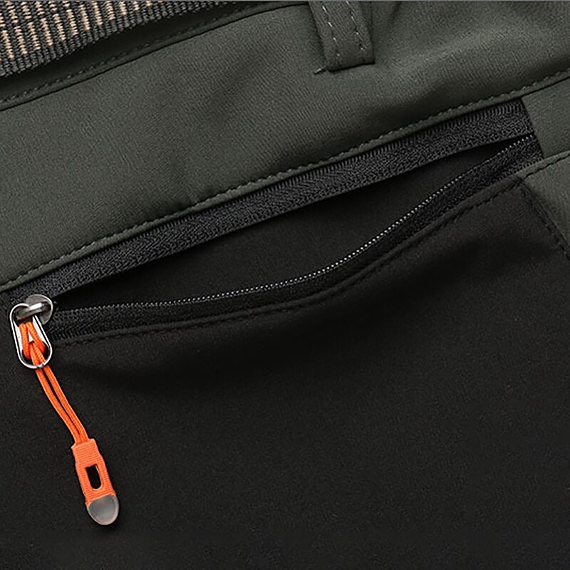 Men Oversized Softshell Fleece Casual Pants