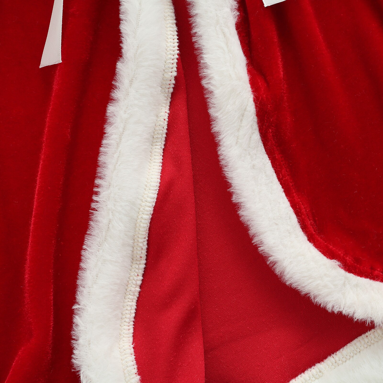 Toddler Cloak with Hood, Kid Soft Warm Velvet Cape Dress-up Costume Halloween Christmas Carnival Cosplay Clothes