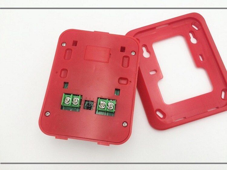 2pcs/Lot CJ-SS109 24V Fire Alarm Siren Strob Siren For Fire Alarm System With Sound and Light Flash