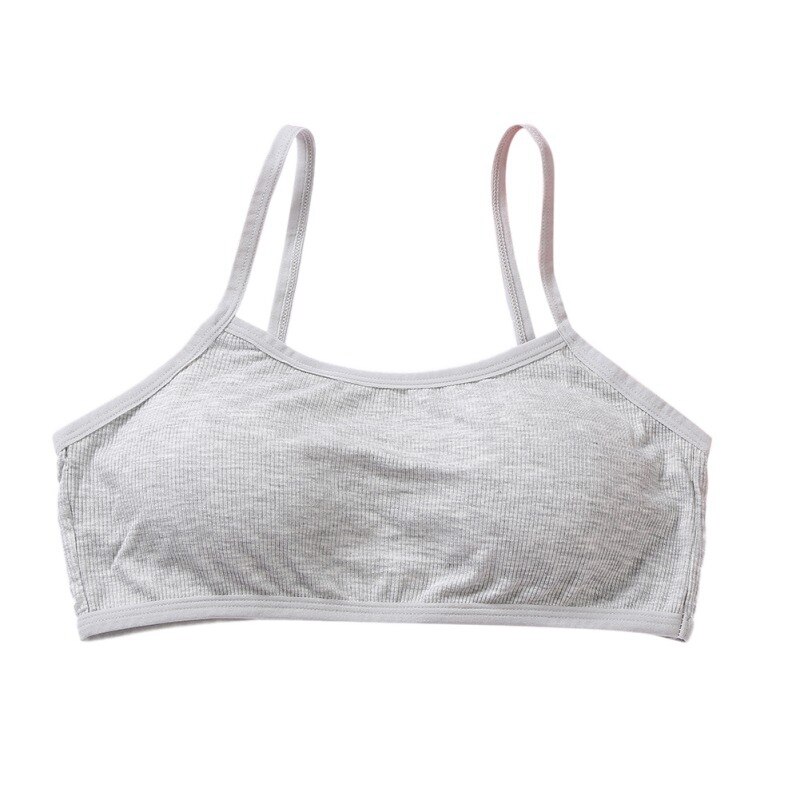 Girls Training Bra Wireless Thin Cup Bra Comfortable Teenage Underwear: H