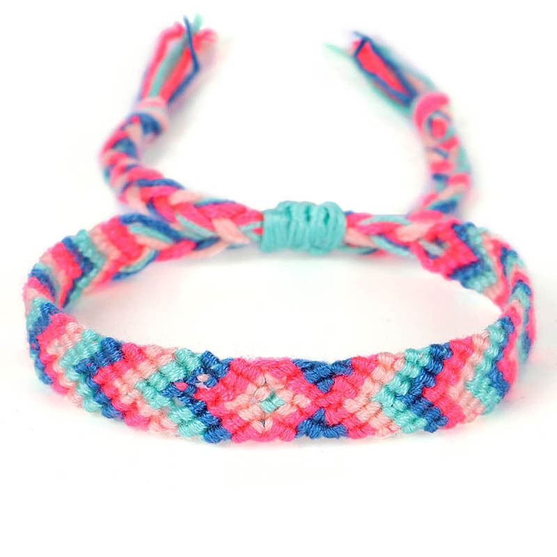 Boho Fish Shape Handcrafed Friendship Bracelet Girl Women Femme Call Me By Your Name Similar Cotton Surf Jewelry: Light Yellow Gold Color