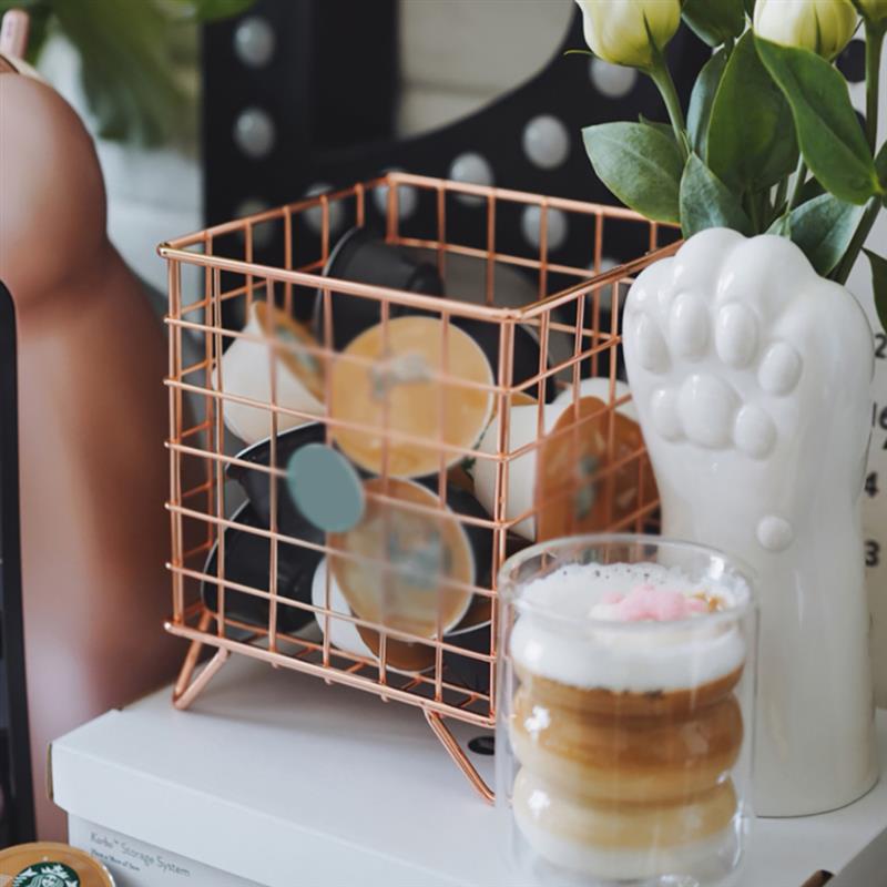 Praktische Kaffee Kapsel Halfter Korb Für Nespresso Kapseln Lagerung Korb Capsulas Nespresso Kaffee Schote Halfter
