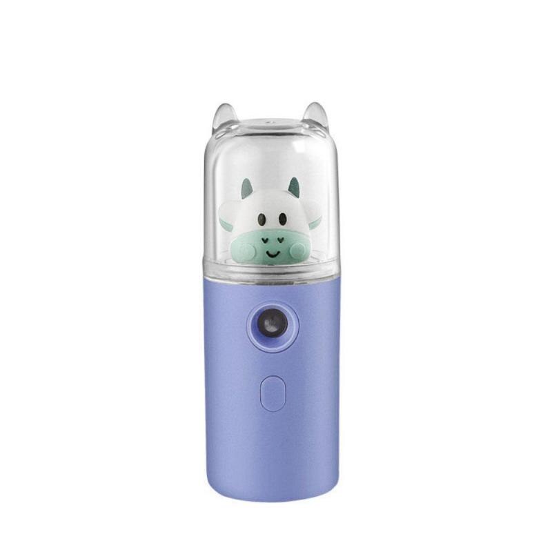 Portable Nano Mist Facial Sprayer Beauty Instrument USB Humidifier Rechargeable Nebulizer Face Steamer Moisturizing Beauty Spray: B-12