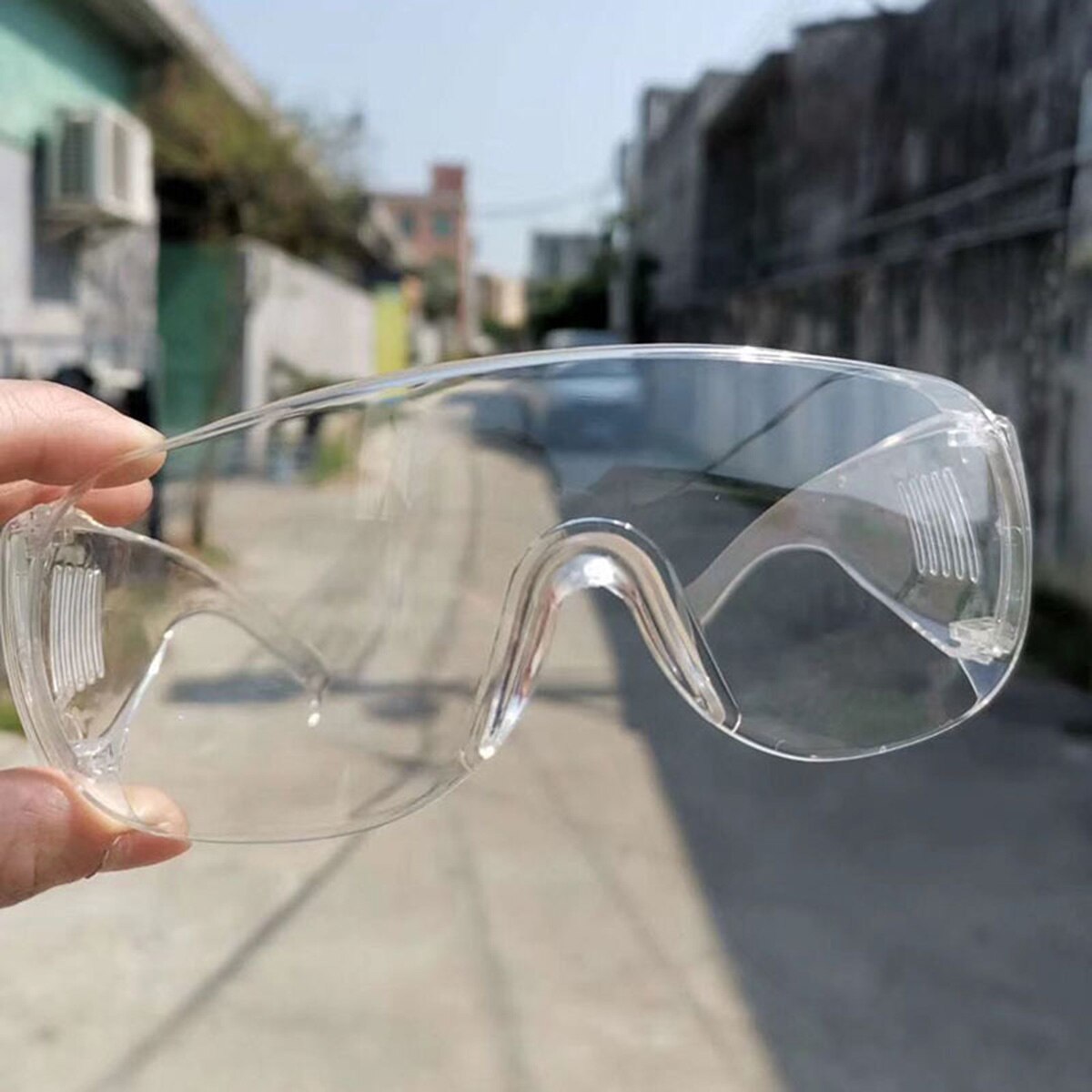 Anti spyt vaskbare beskyttelsesbriller vandtætte øjne beskyttelsesbriller  pm2.5 støv forhindrer influenza