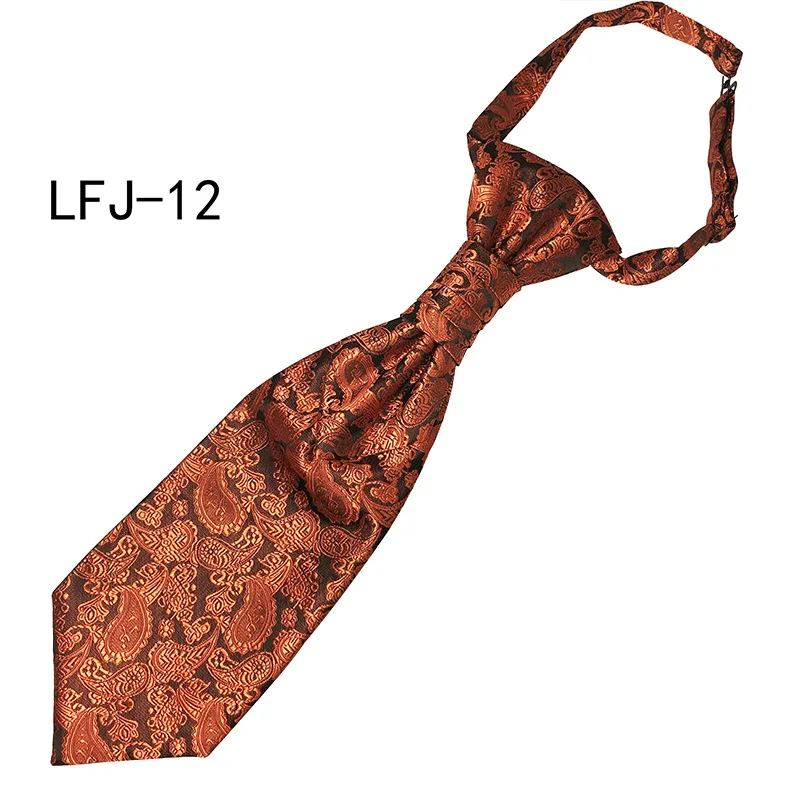 35*12Cm Vest Hals Stropdas Cravat Man Jurk Pak Smoking Dubbele Hong Kong Knoop Stropdas Stropdas Askluit Gentleman Stropdassen Feest Voorgebonden: Lavendel