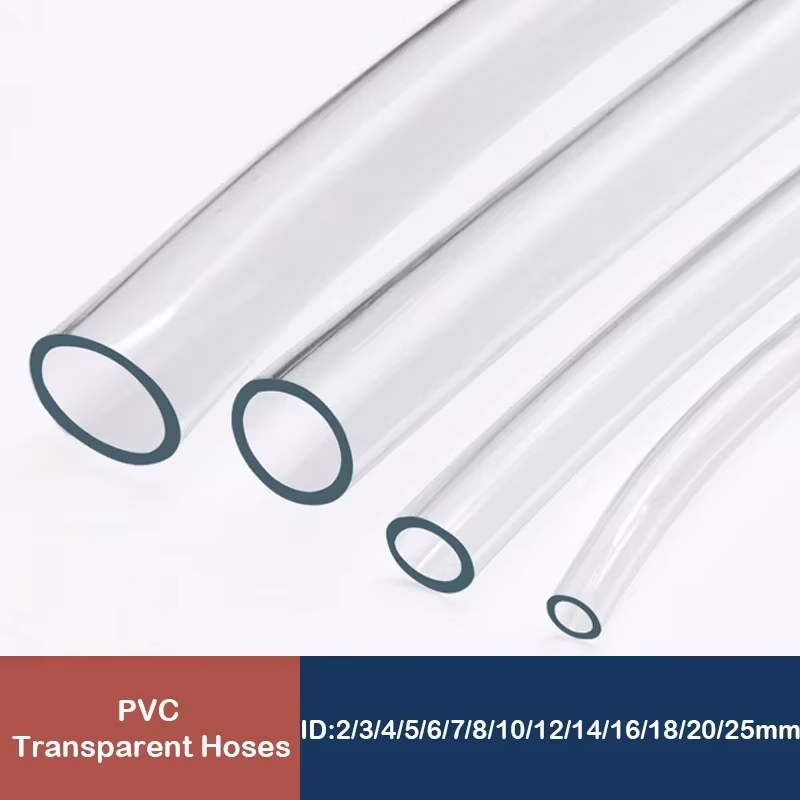 1m/3m/5m transparante pvc-plastic slangen waterpompslang 2 3 4 5 6 8 10 12 14 16 18 20 25mm binnendiameter pvc-buis