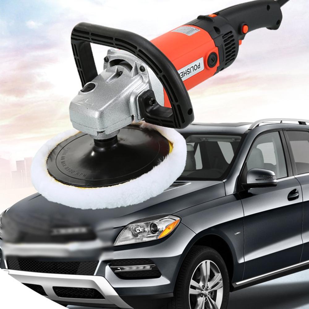 1400W 220V Adjustable Speed Car polishing machine Electric cars Polisher Waxing Machine Automobile Furniture Polishing Tools