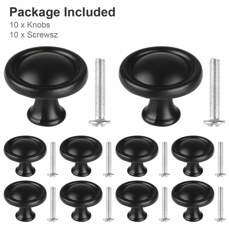Screws Knob handle 10/20PCS Furniture Door Hardware Knob Handle Cabinet: 10pcs