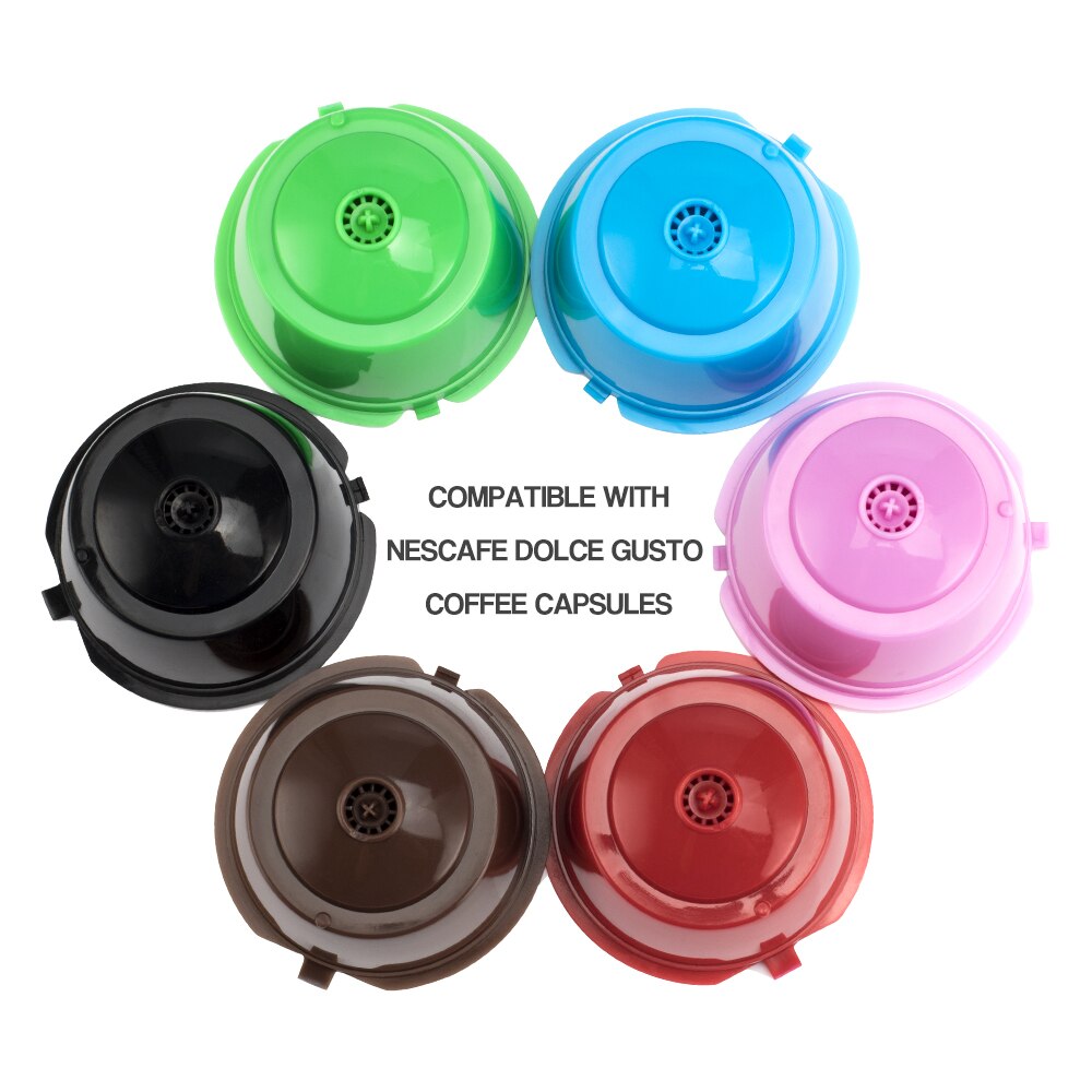 54*35MM Hervulbare Koffie Capsule Cup Herbruikbare Brewers Filter Voor Dolce Gusto Nescafe Voor Alle Dolce Gusto Machine