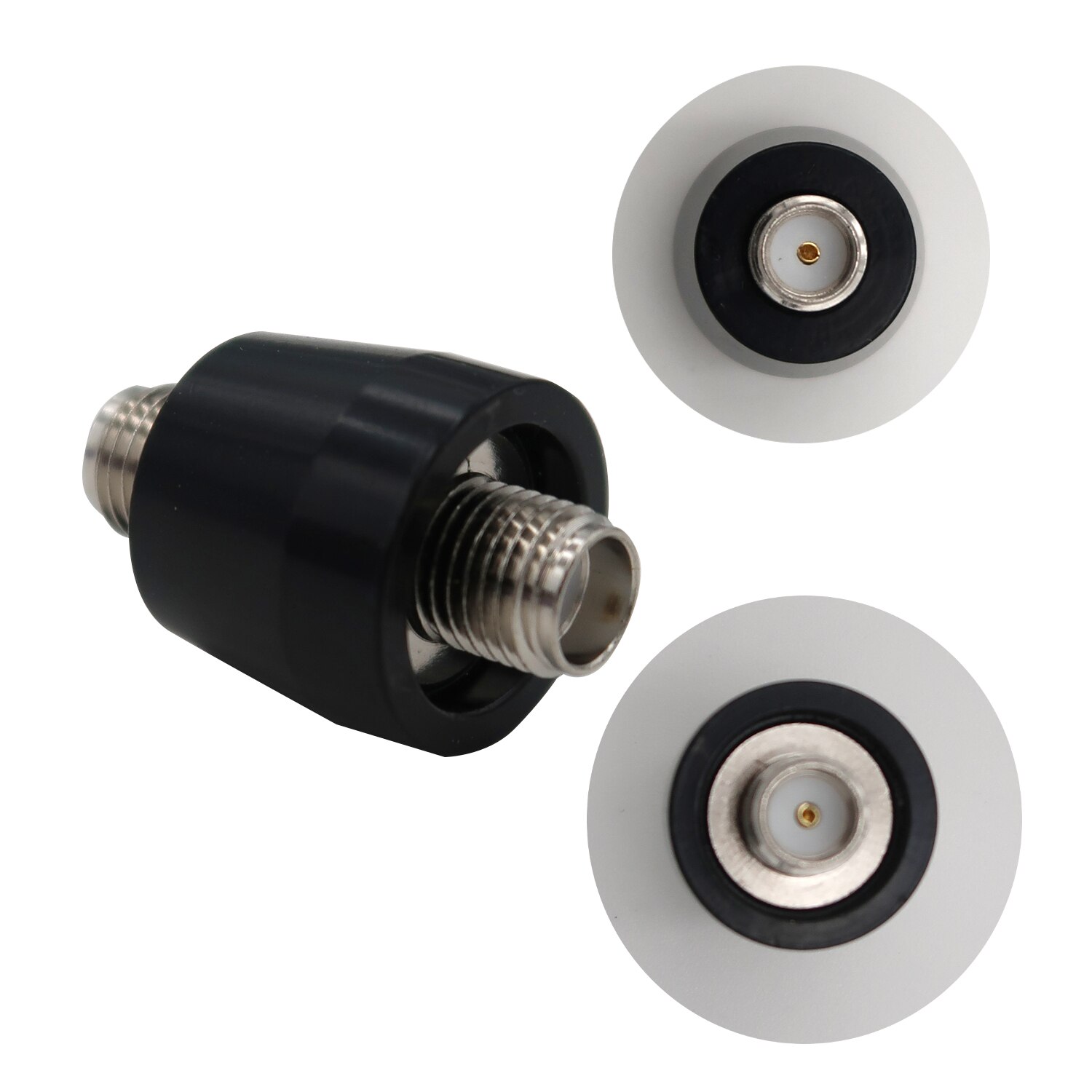 SURECOM Antenna Connector S013F SMAJ-SMAJ SMA Female to SMA Female Adapter with Rubber Ring