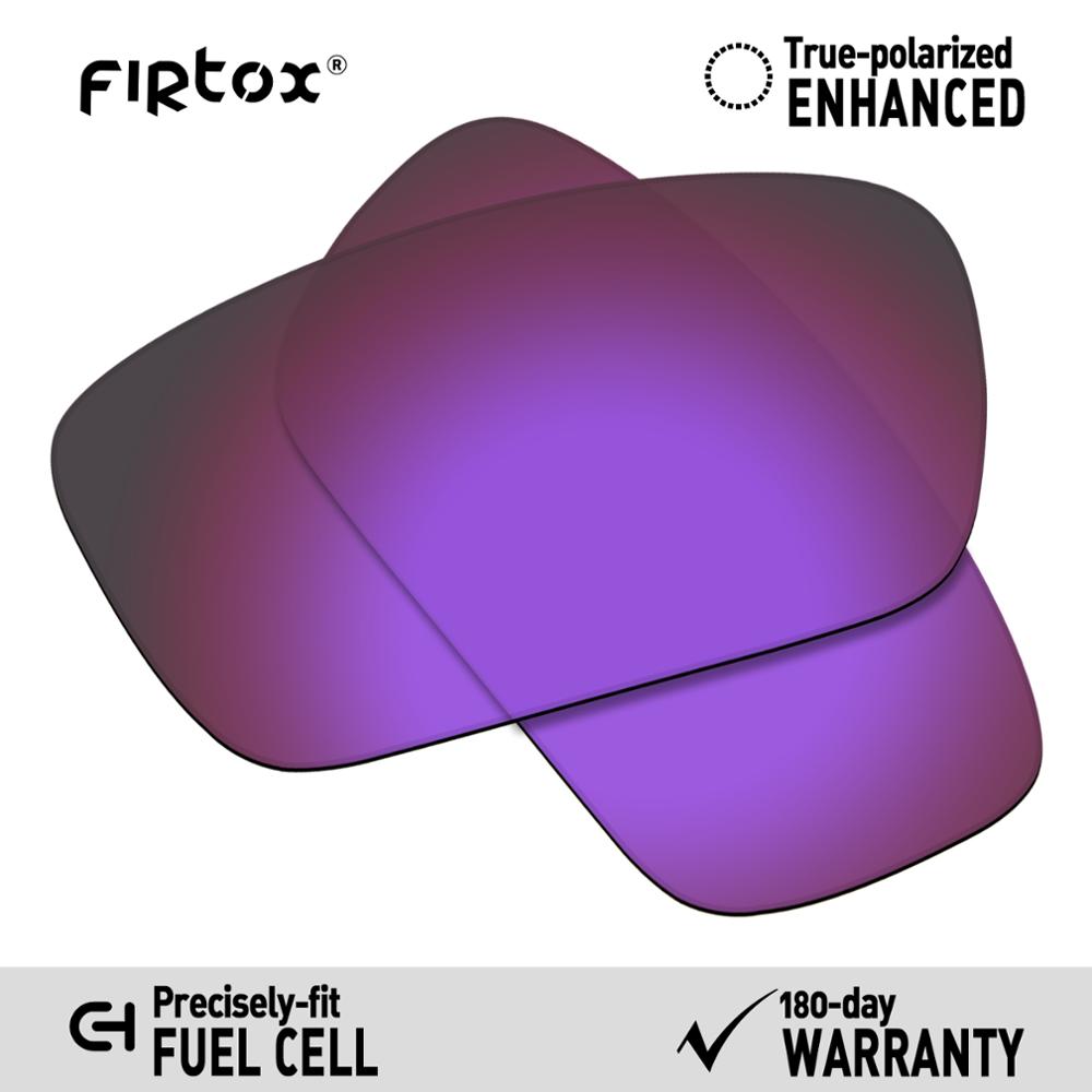 Firtox True UV400 Polarized Lenses Replacement for-Oakley Fuel cell OO9096 Sunglasses (Compatiable Lens Only) - Multiple Colors: Purple-Polarized