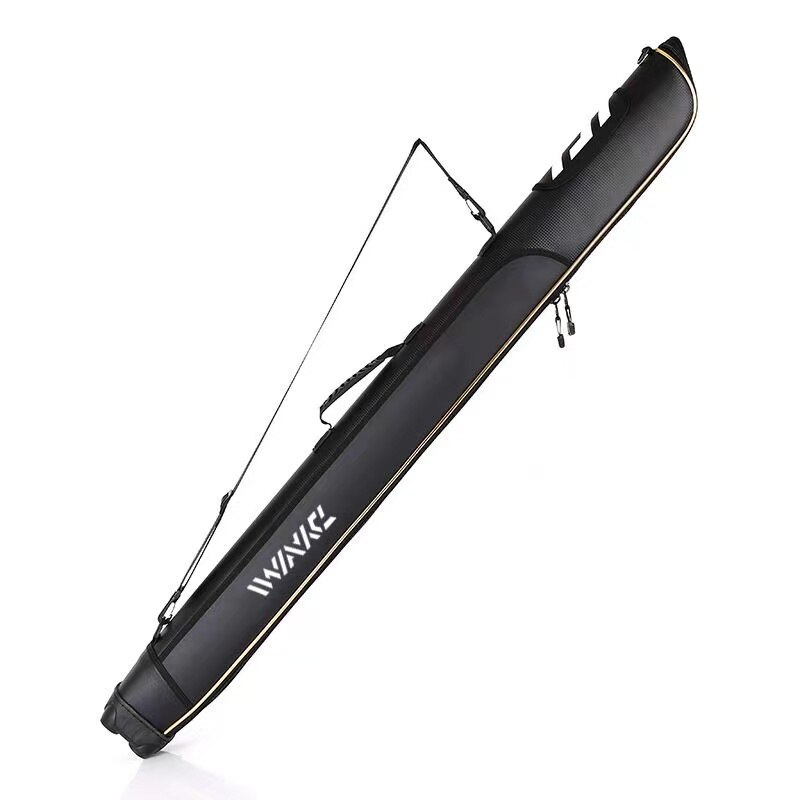 Waterdichte Draagbare Hengel Zak Hoge Capaciteit Vissen Tas Vissen 125Cm Visgerei Opbergzakken: black1
