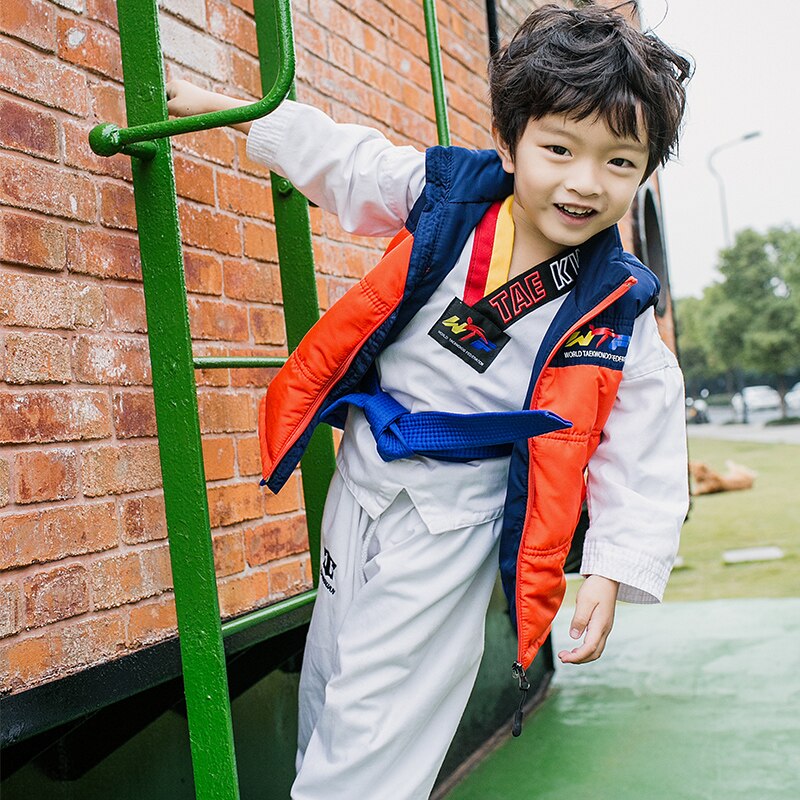 Taekwondo Vest voor Herfst en Winter Kinderen Taekwondo Doek