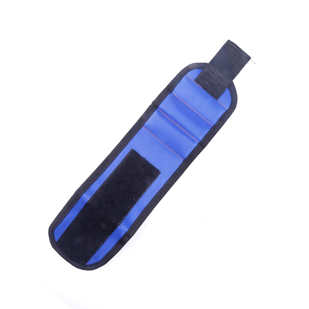 Muñequera magnética portátil, bolsa de herramientas con 3 imanes para electricista, soporte para herramientas de muñeca, tornillos, brocas, pulsera para herramienta de reparación