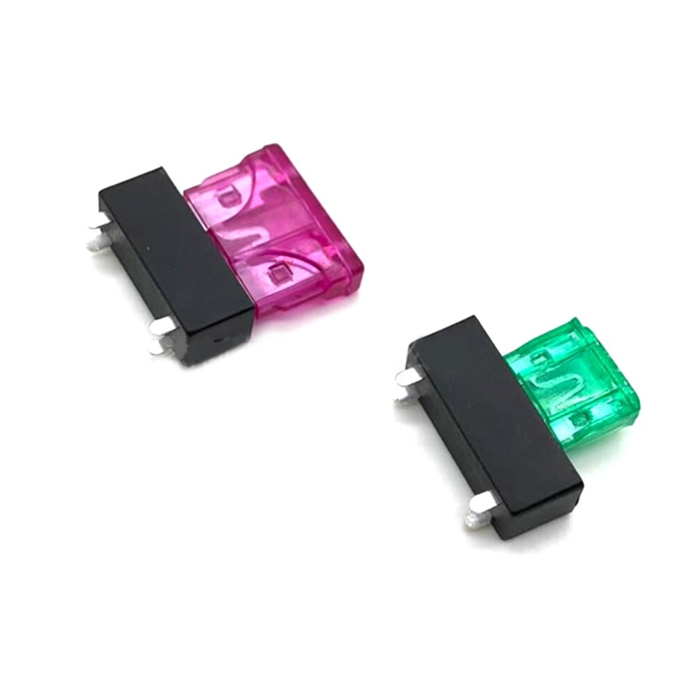 10PCS Universal Car Fuse Holder PCB Panel Mount Insurance Blocks Micro Mini Medium Small Safety Terminals