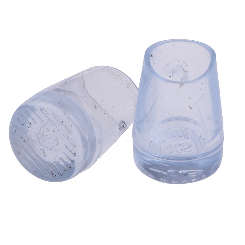 10pcs=5Pairs Latin Dance Shoes Covers Cap High Heel Protectors For Shoes Wedding Heel Protectors Stoppers Shoe Care Hard Wearing: Transparent XS