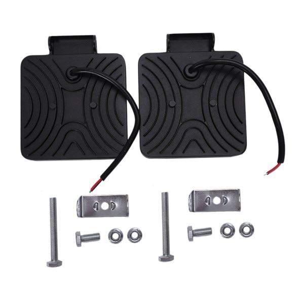 2 kpl 48w 6000k led spottivalot neliömäiset työvalot lamppu traktori maastoauto 4wd 12v 24v vesitiivis ajoneuvotyypeille