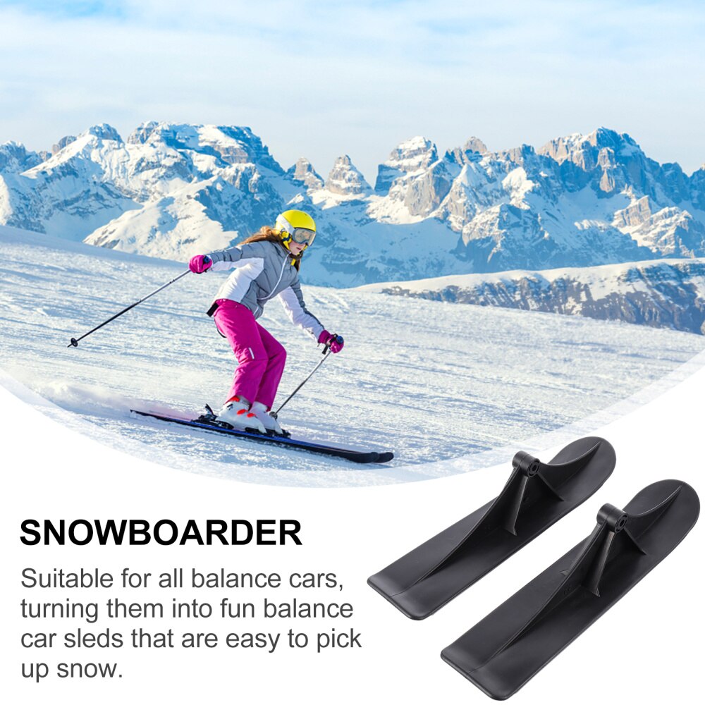 1 Paar Lichtgewicht Praktische Duurzaam Draagbare Ski Skate Board Snowboard Slee Voor Kinderen Jongens Meisjes